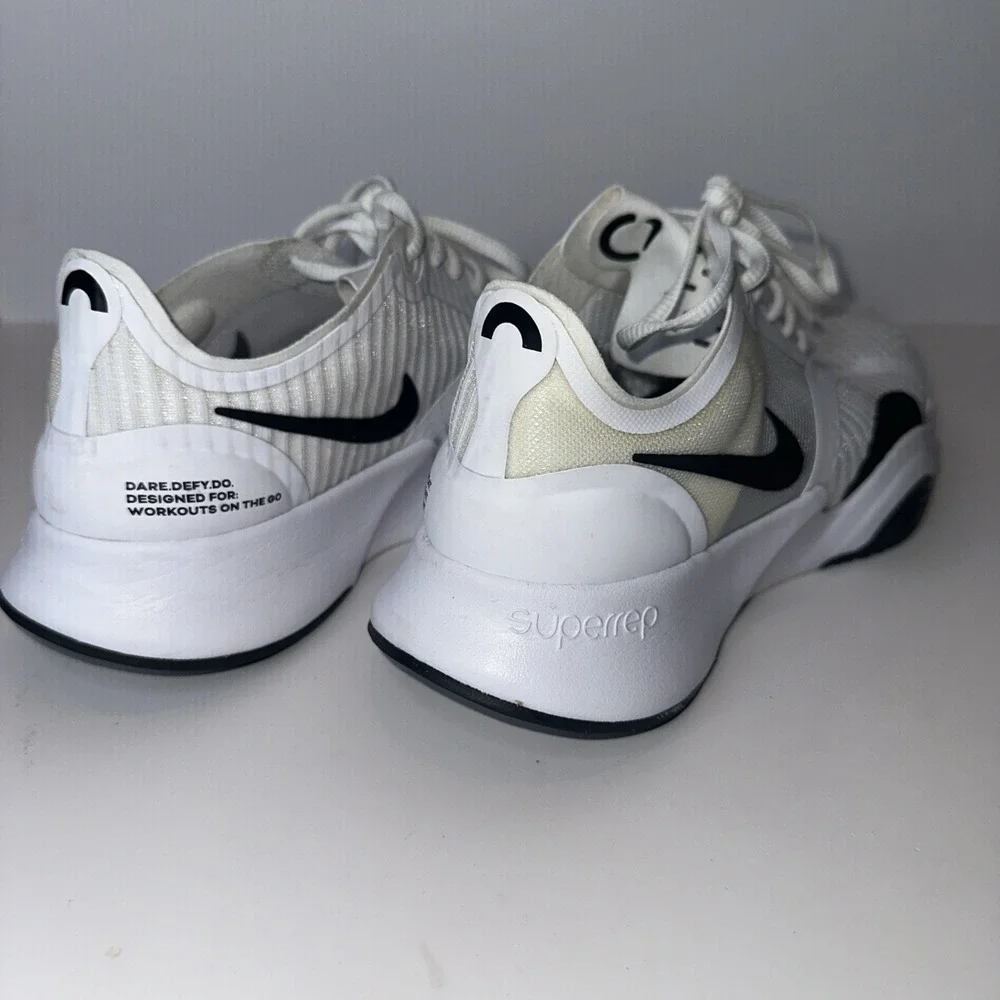 Nike Womens Superrep Go CJ0860-100 White Running Shoes Sneakers Size 7 - Picture 4 of 16